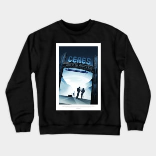 Ceres, Travel Poster Crewneck Sweatshirt